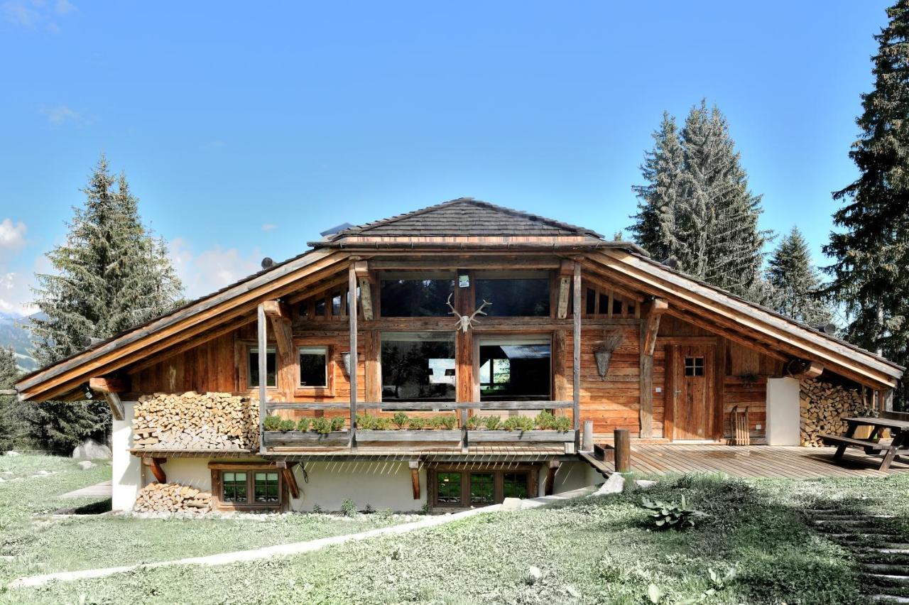 Chalet Javen - 520M2 Avec Piscine Chauffee Et Home Cinema Megève Buitenkant foto