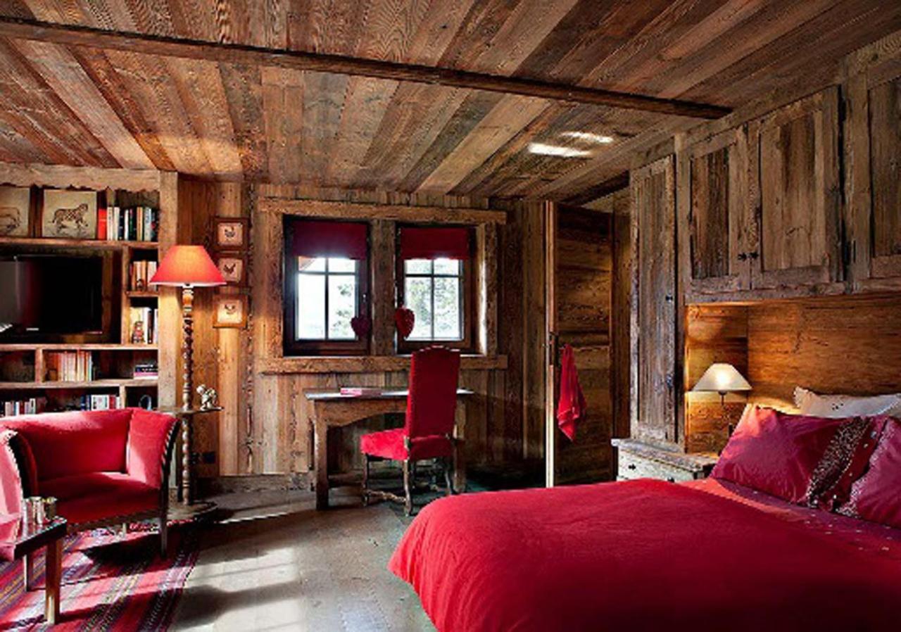 Chalet Javen - 520M2 Avec Piscine Chauffee Et Home Cinema Megève Buitenkant foto